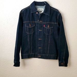LEVI'S "TRUCKER" Jacket size L blue